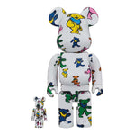 Bearbrick x Grateful Dead (Dancing Bear) 100% & 400% Set by Bearbrick - NWAHype 1 for streetwear Accessories in USA