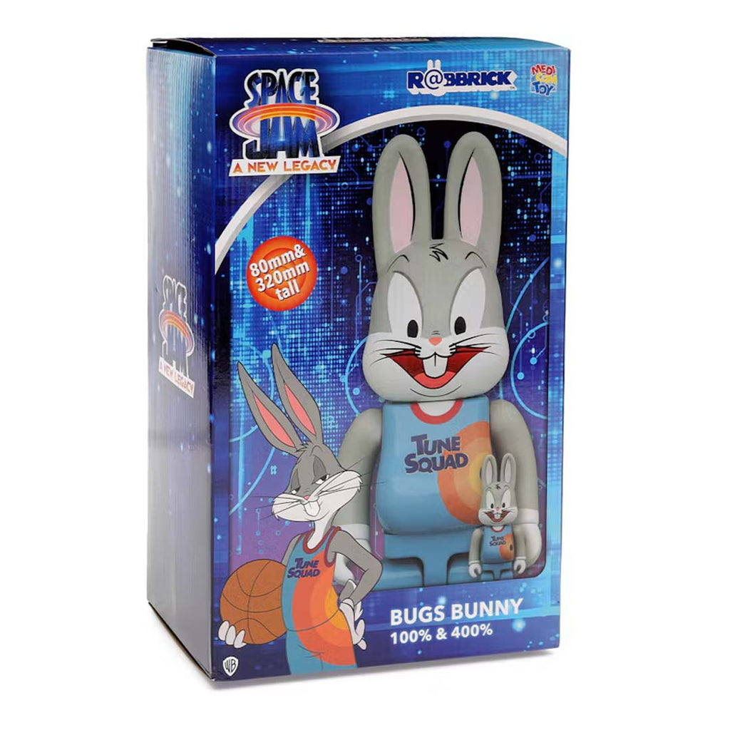 Bearbrick x Space Jam: A New Legacy Rabbrick Bugs Bunny 100% & 400% Set by Bearbrick - NWAHYPE No.1 for streetwear Accessories in USA