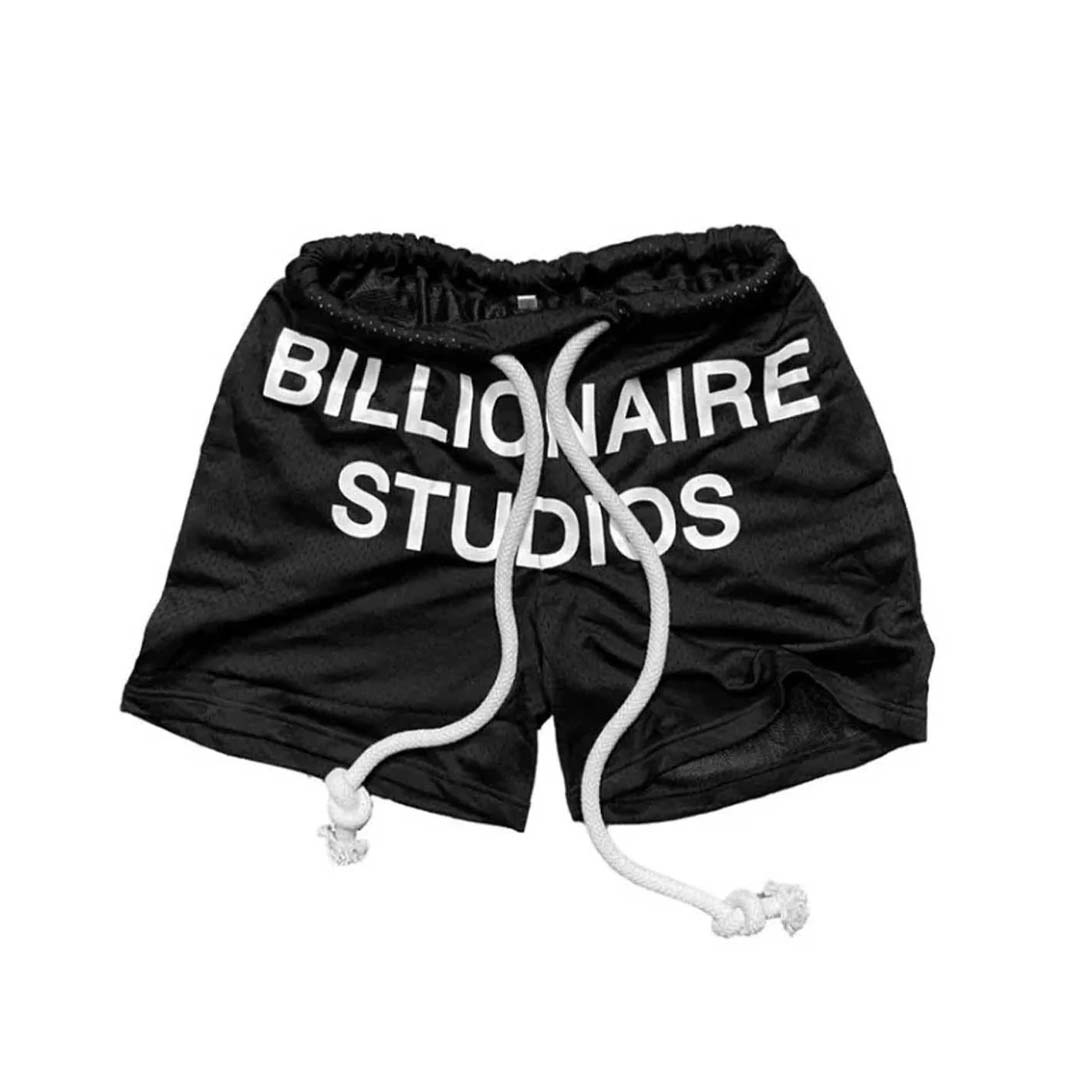 Billionaire Studios Blackout Bill Net Shorts by Billionaire Studios - NWAHYPE No.1 for streetwear Shorts in USA