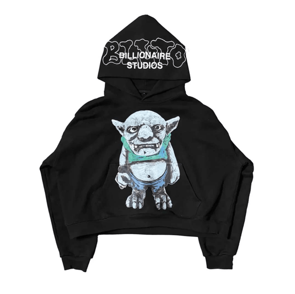 Billionaire Studios Bloated Bloo Hoodie Black by Billionaire Studios - NWAHYPE No.1 for streetwear Hoodies in USA