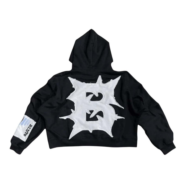 Billionaire Studios Bloo Gradient Scale Hoodie Black by Billionaire Studios - NWAHYPE No.1 for streetwear Hoodies in USA