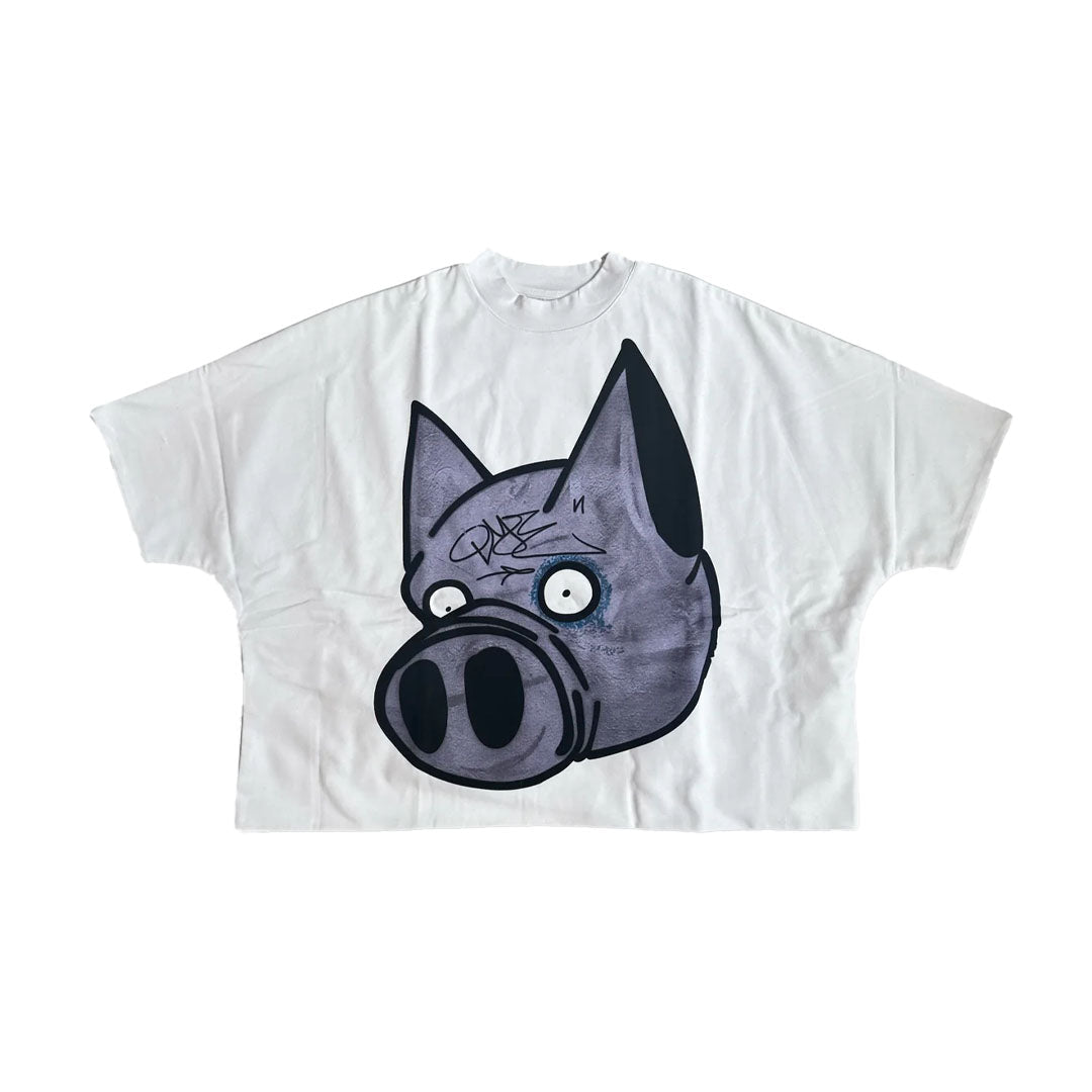 Billionaire Studios Purpa Pig White Tee ComplexCon Exclusive by Billionaire Studios - NWAHype 1 for streetwear T-Shirts