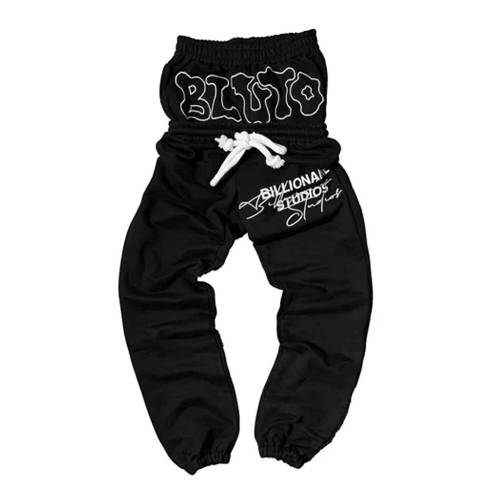 Billionaire Studios Twin Saggin Sweatpants Black by Billionaire Studios - NWAHYPE No.1 for streetwear Pants in USA