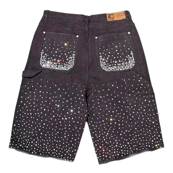 Birth of Royal Child Redial Diamond Shorts Black by Birth of Royal Child - NWAHYPE No.1 for streetwear Shorts in USA