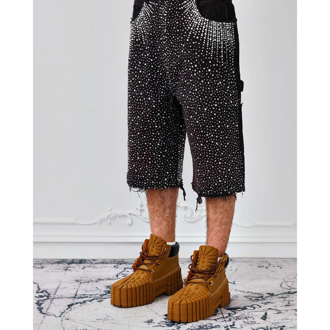 Birth of Royal Child Redial Diamond Shorts Black by Birth of Royal Child - NWAHYPE No.1 for streetwear Shorts in USA