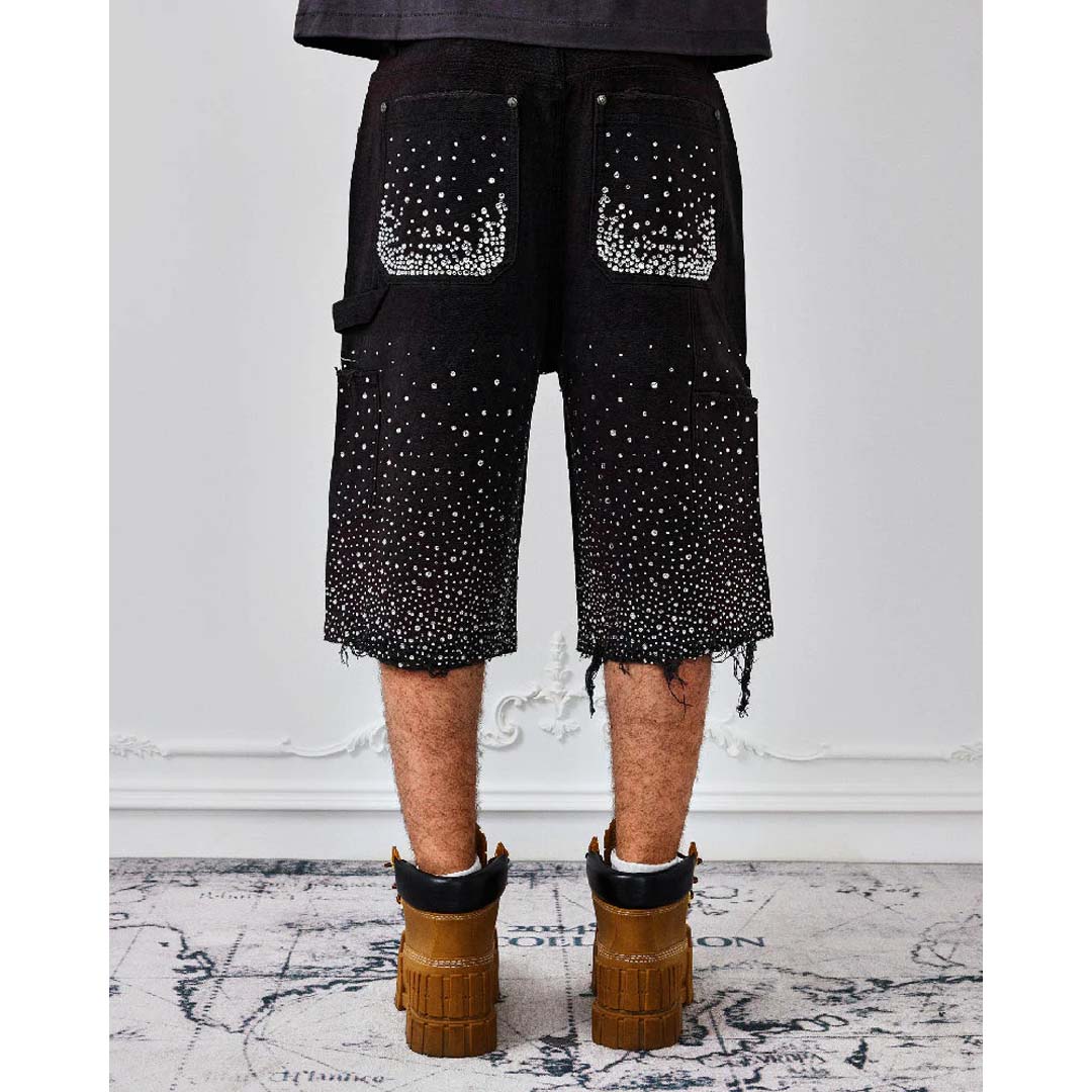 Birth of Royal Child Redial Diamond Shorts Black by Birth of Royal Child - NWAHYPE No.1 for streetwear Shorts in USA