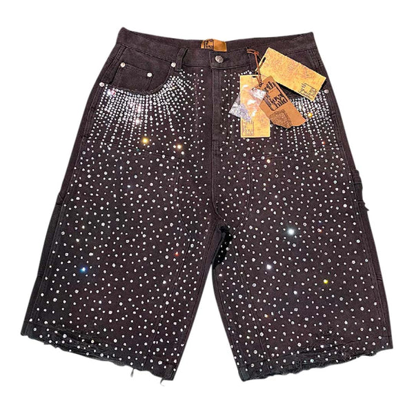Birth of Royal Child Redial Diamond Shorts Black by Birth of Royal Child - NWAHYPE No.1 for streetwear Shorts in USA
