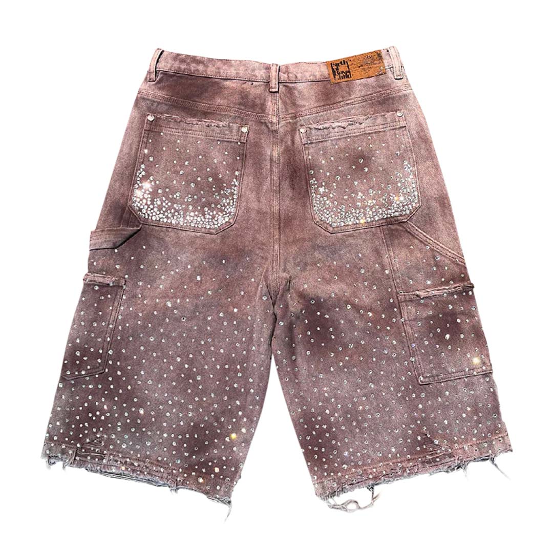 Birth of Royal Child Redial Diamond Shorts Brown by Birth of Royal Child - NWAHYPE No.1 for streetwear Shorts in USA