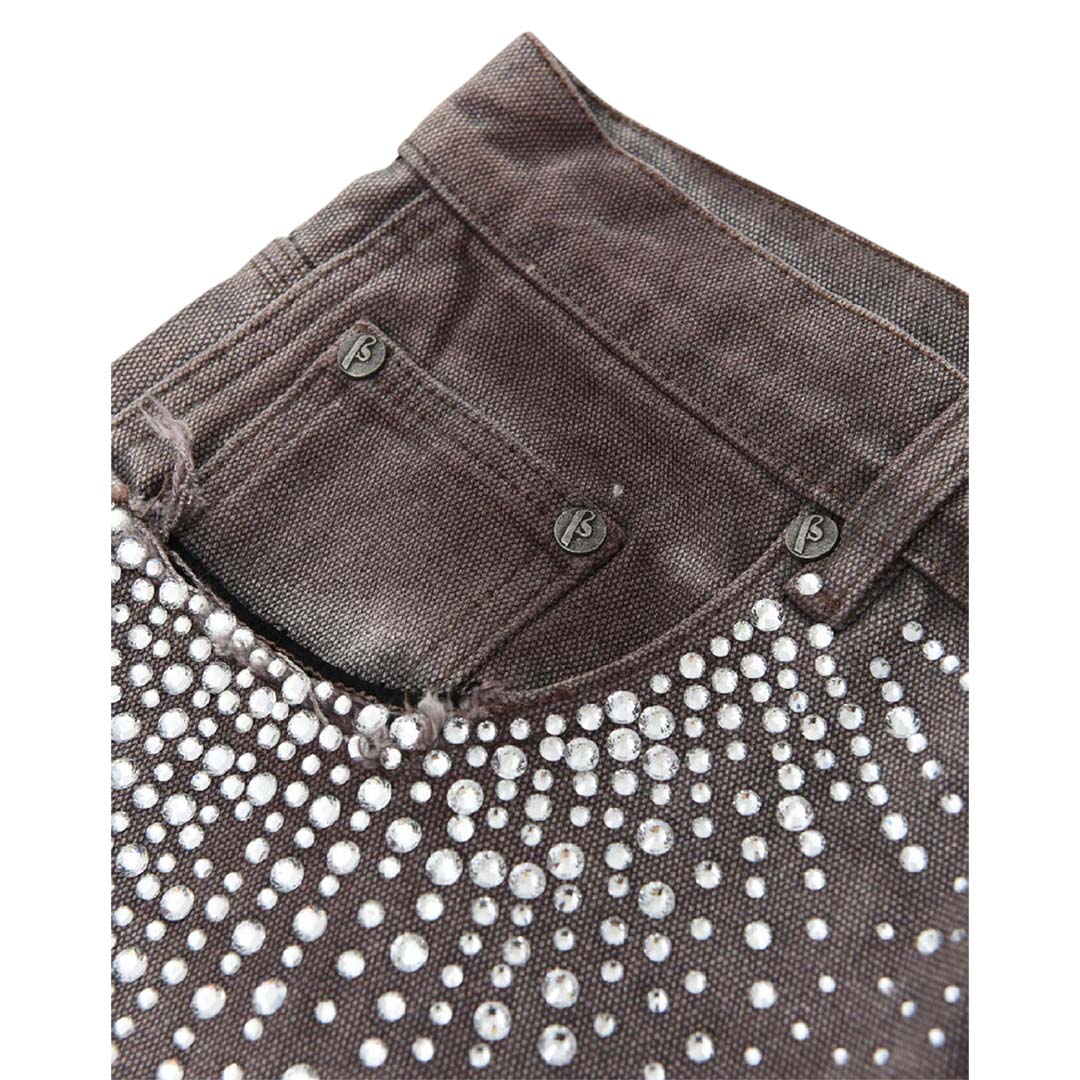 Birth of Royal Child Redial Diamond Shorts Brown by Birth of Royal Child - NWAHYPE No.1 for streetwear Shorts in USA