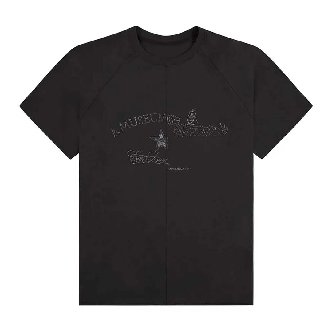 Boredom Kills Museum Tee Black by Boredom Kills - NWAHYPE No.1 for streetwear T-Shirts in USA