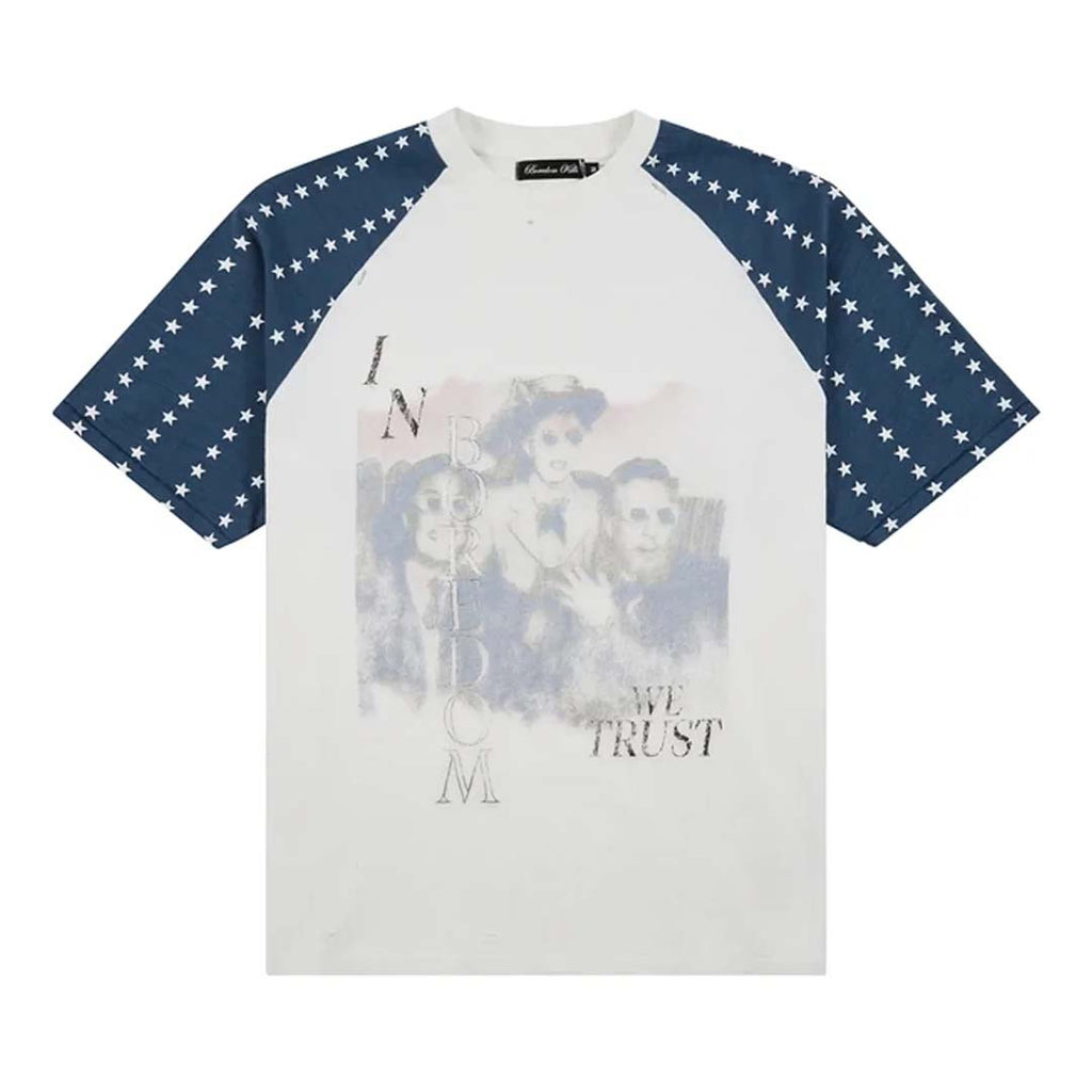 Boredom Kills Pledge Tee White Blue by Boredom Kills - NWAHYPE No.1 for streetwear T-Shirts in USA