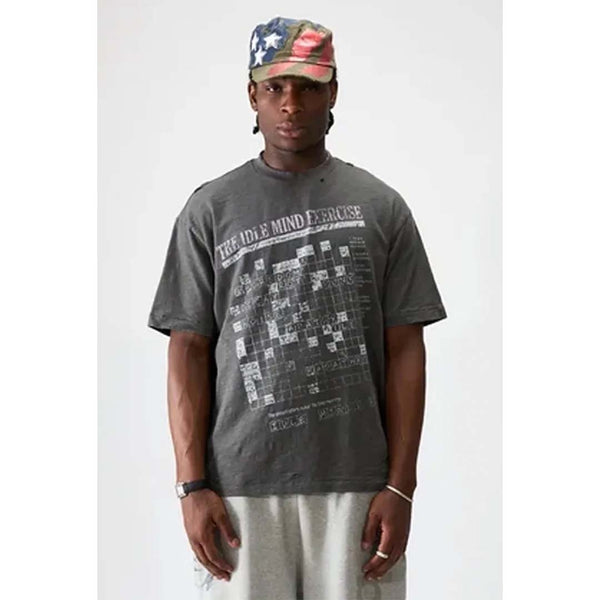 Boredom Kills Scramble Tee Black by Boredom Kills - NWAHYPE No.1 for streetwear T-Shirts in USA