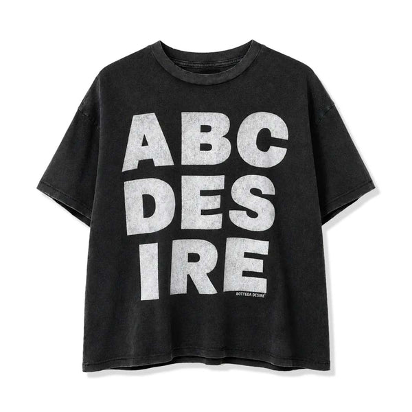 Bottega Desires ABC Desires Tee Black by Bottega Desires - NWAHYPE No.1 for streetwear T-Shirts in USA
