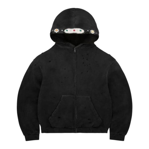 Bravest Black Sapphire Zip Up Hoodie by Bravest Studios - NWAHype No.1 for streetwear Hoodies in USA