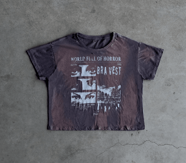 Bravest Horrors Tee Vintage Black by Bravest Studios - NWAHYPE No.1 for streetwear T-Shirts in USA