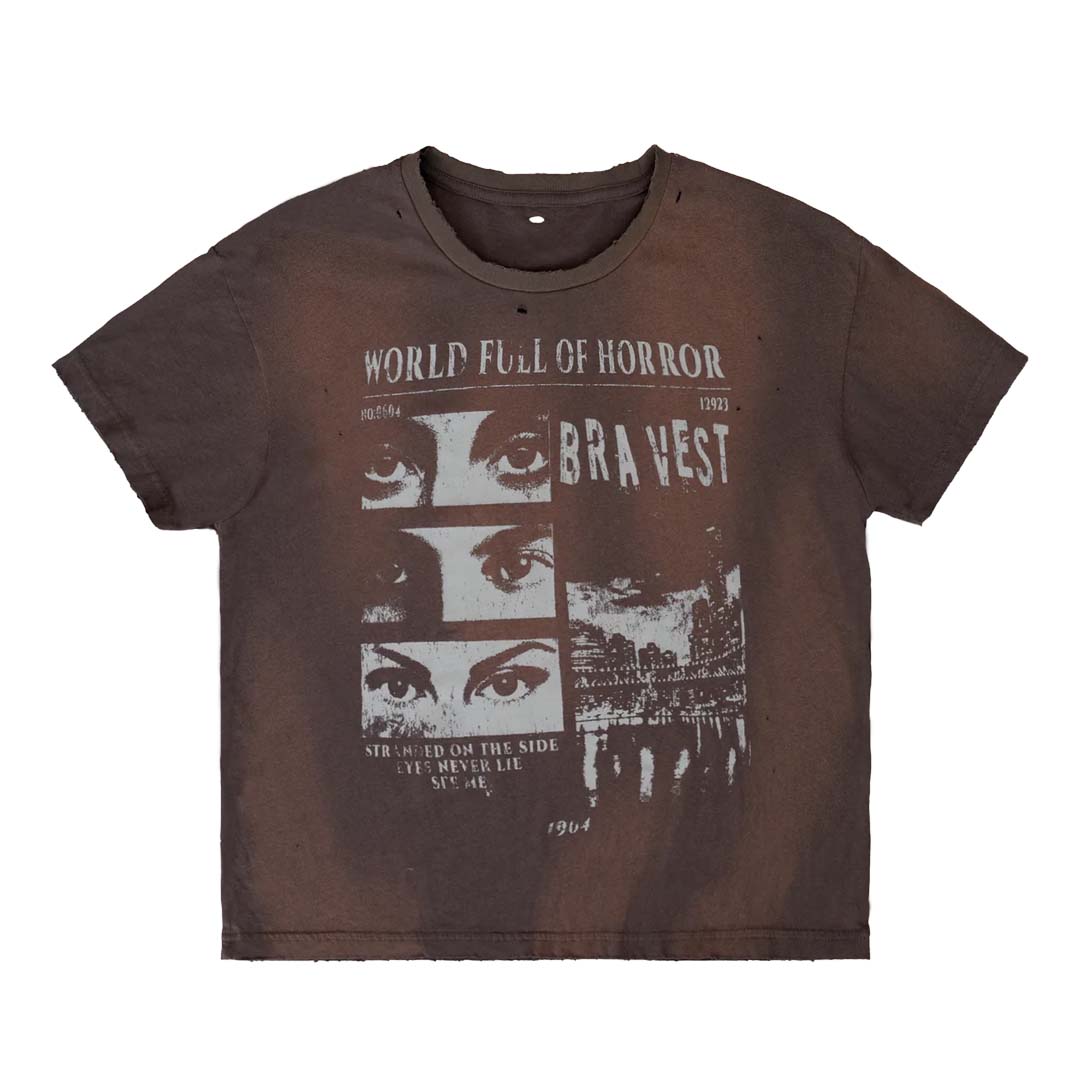 Bravest Horrors Tee Vintage Black by Bravest Studios - NWAHYPE No.1 for streetwear T-Shirts in USA