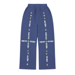 Bravest Sapphire Blue Baggy Sweatpants by Bravest Studios - NWAHype No.1 for streetwear Pants in USA