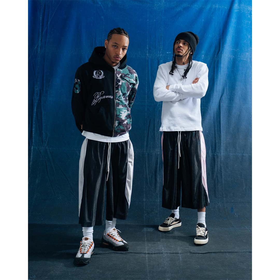 Bravest Studios Baggy Basketball Shorts Black by Bravest Studios - NWAHYPE No.1 for streetwear Shorts in USA