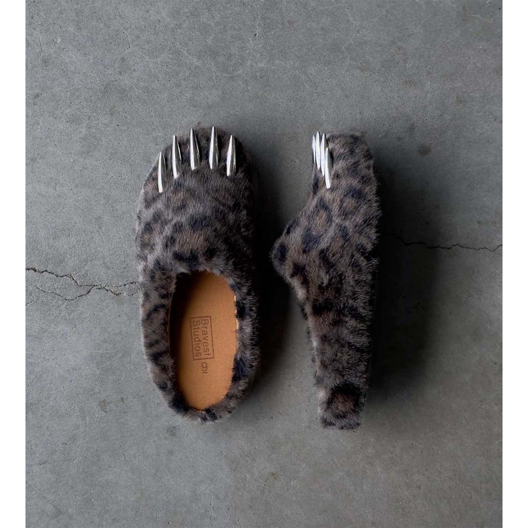 Bravest Studios Bear Claw Mule Dark Leopard by Bravest Studios - NWAHype 1 for streetwear Sneakers in USA