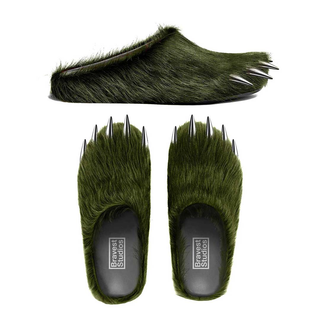 Bravest Studios Bear Claw Mule Green by Bravest Studios - NWAHype 1 for streetwear Sneakers in USA