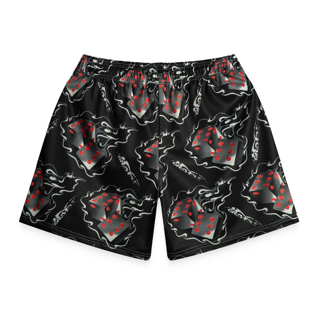 Bravest Studios Black Dice Shorts by Bravest Studios - NWAHYPE No.1 for streetwear Shorts in USA