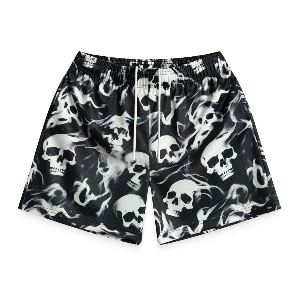 Bravest Studios Black Skelly Shorts by Bravest Studios - NWAHYPE No.1 for streetwear Shorts in USA