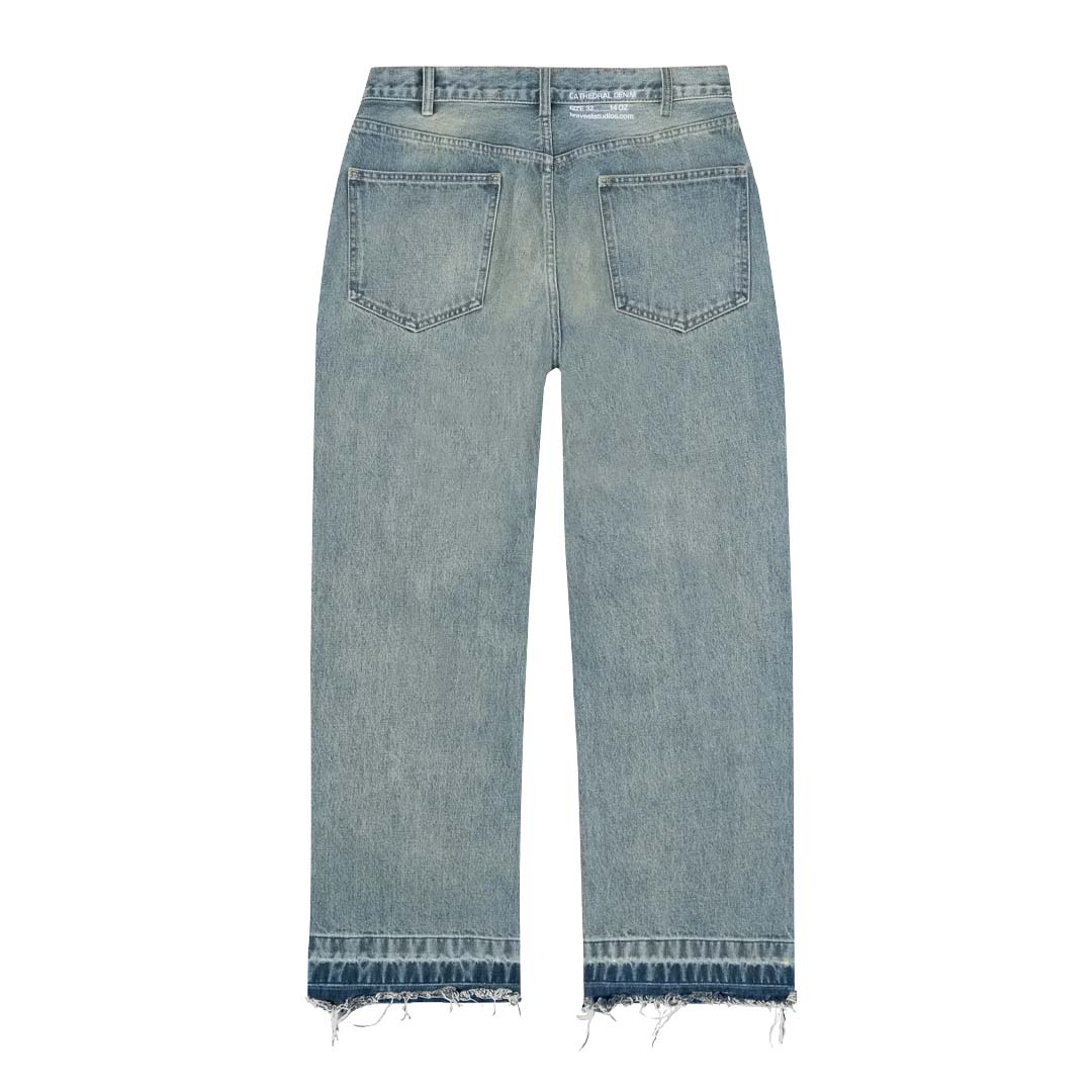Bravest Studios Blue Cathedral Denim Jeans by Bravest Studios - NWAHype 1 for streetwear Pants in USA