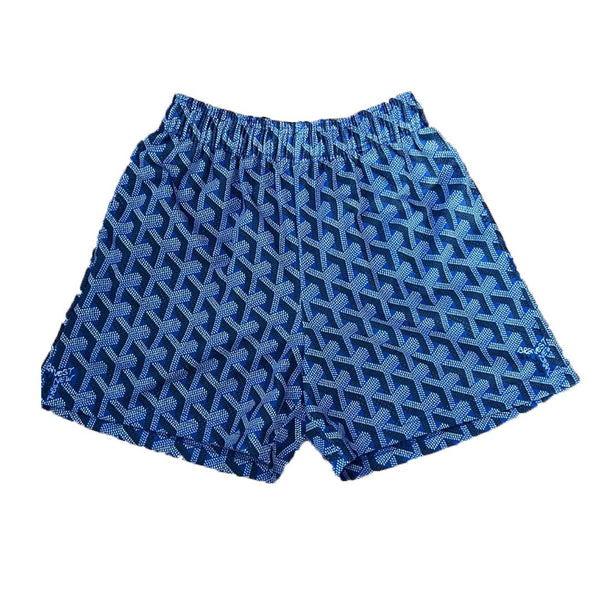 Bravest Studios Blue French Design Shorts by Bravest Studios - NWAHype No.1 for streetwear Shorts in USA