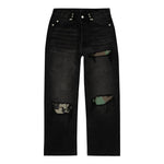Bravest Studios Gutted Camo Black Denim Jeans by Bravest Studios - NWAHype 1 for streetwear Pants in USA