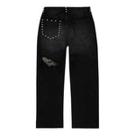 Bravest Studios Gutted Camo Black Denim Jeans by Bravest Studios - NWAHype 1 for streetwear Pants in USA