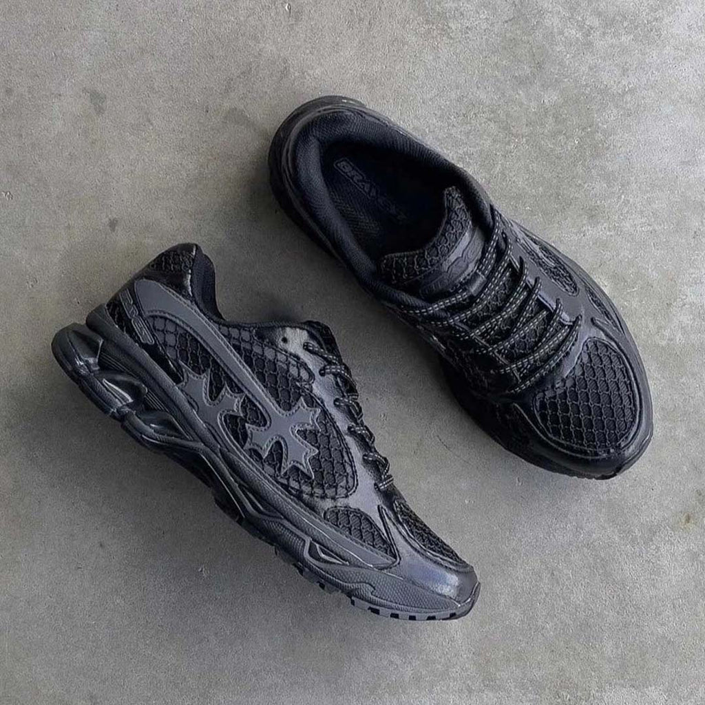 Bravest Studios Kross Kountry Runner Triple Black by Bravest Studios - NWAHYPE No.1 for streetwear Sneakers in USA