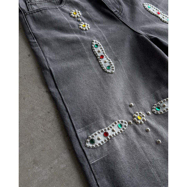 Bravest Studios Sapphire Denim Shorts Black by Bravest Studios - NWAHYPE No.1 for streetwear Shorts in USA