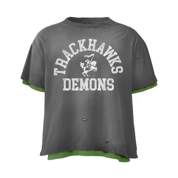 Bravest Studios Trackhawk Demons Layered Tee by Bravest Studios - NWAHype No.1 for streetwear T-Shirts in USA