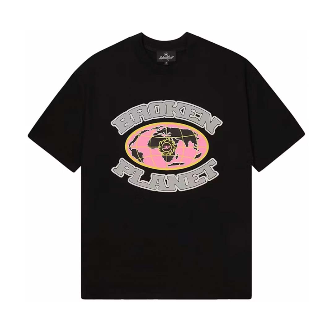 Broken Planet Grid Tee Black by Broken Planet - NWAHYPE No.1 for streetwear T-Shirts in USA