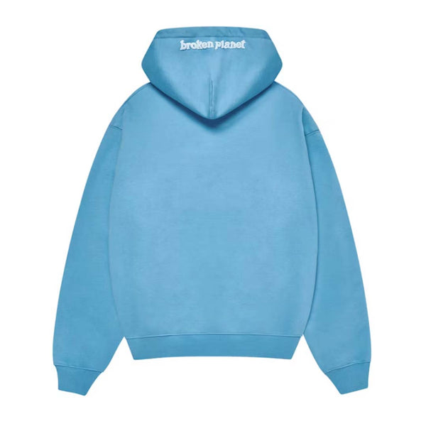 Broken Planet Zip - Up Hoodie Light Blue by Broken Planet - NWAHYPE No.1 for streetwear Hoodies in USA