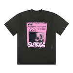 Cactus Jack by Travis Scott For Fragment Pink Sunrise Tee 'Black' by Travis Scott - NWAHype No.1 for streetwear T-Shirts in USA