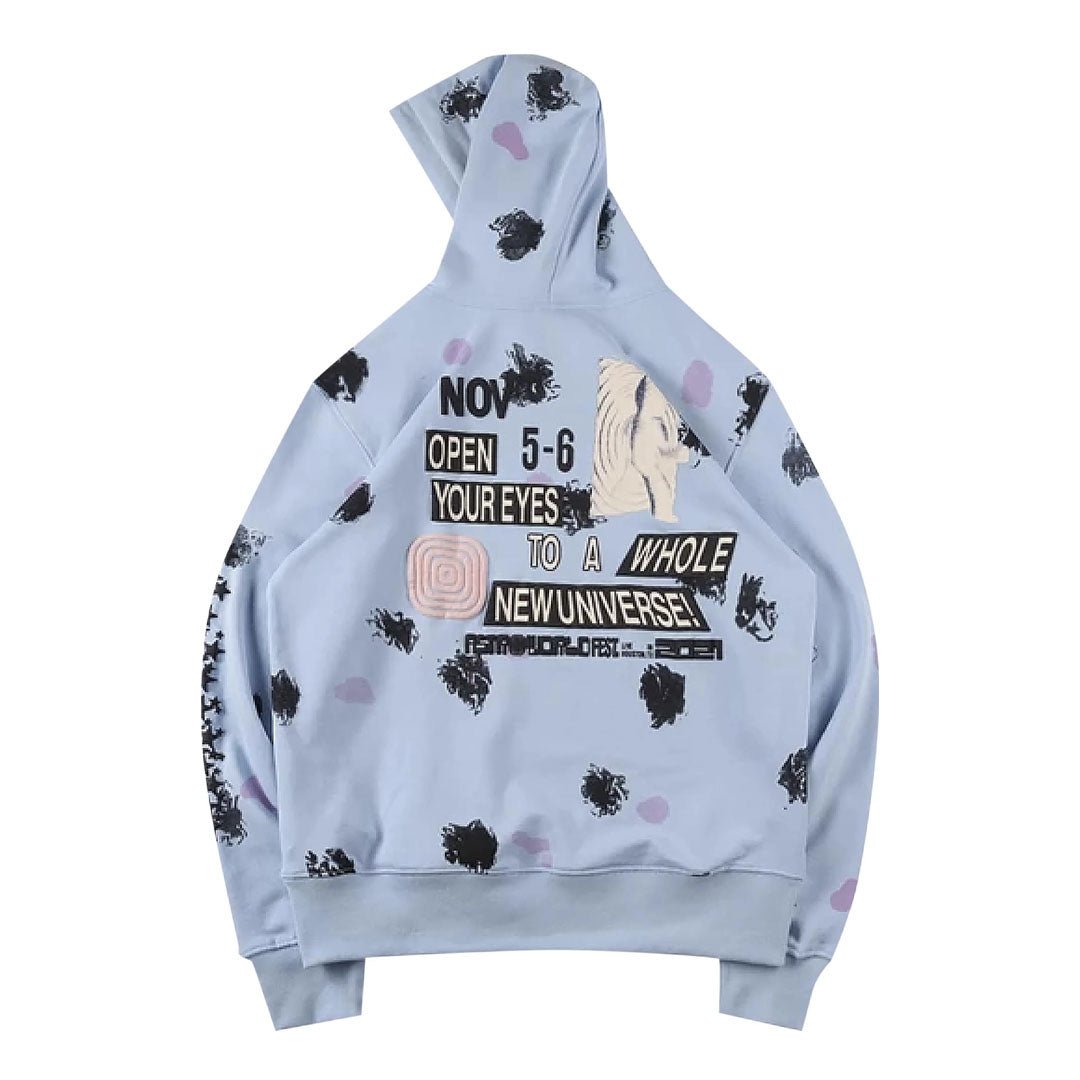 Cactus Jack by Travis Scott See You In Utopia Hoodie 'Tie Dye' by Travis Scott - NWAHype 1 for streetwear Hoodies in USA