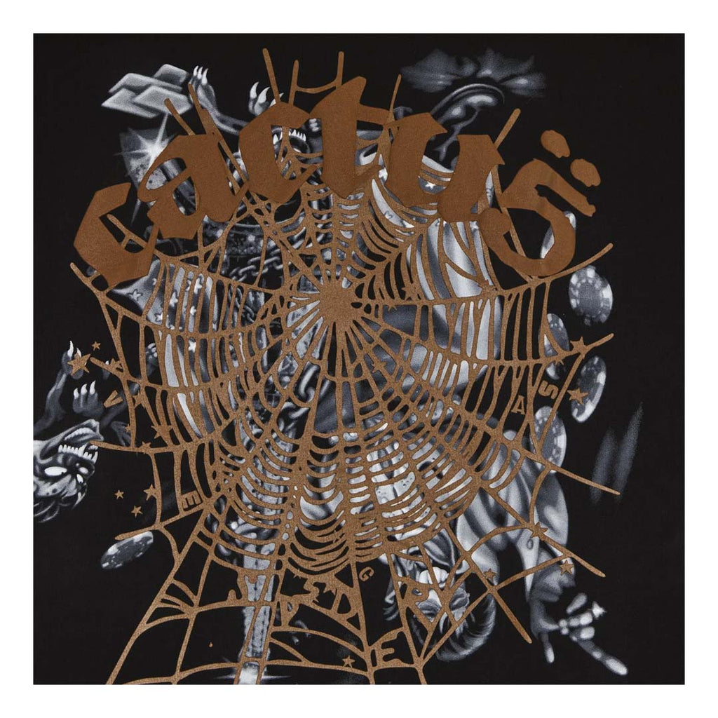 Cactus Jack by Travis Scott x Sp5der Airbrush Tee 'Black' by Sp5der - NWAHype No.1 for streetwear T-Shirts in USA