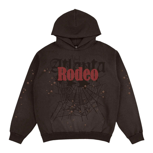 Cactus Jack by Travis Scott x Sp5der Days Before Rodeo Hoodie 'Brown' by Travis Scott - NWAHype No.1 for streetwear Hoodies