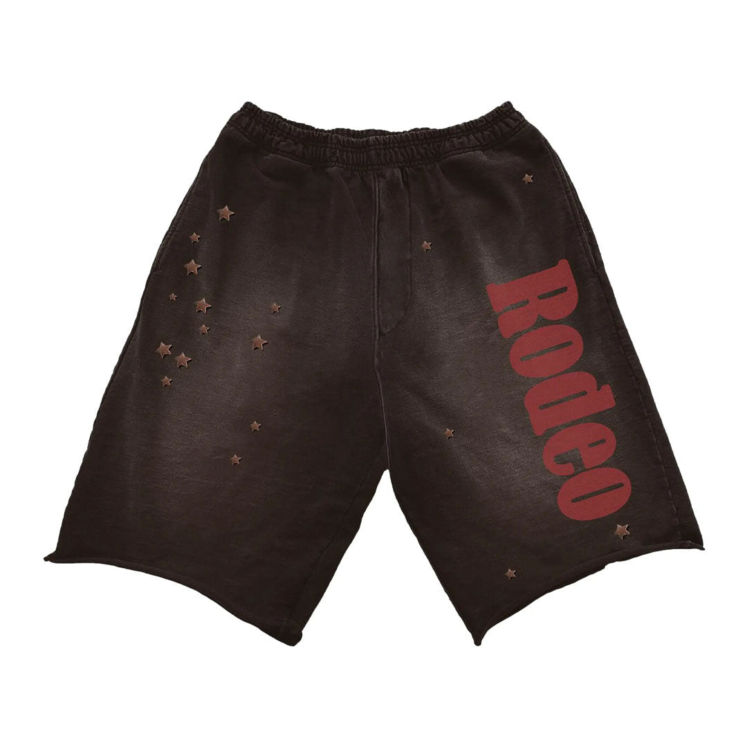 Cactus Jack by Travis Scott x Sp5der Days Before Rodeo Shorts 'Brown' by Travis Scott - NWAHype No.1 for streetwear Shorts in USA