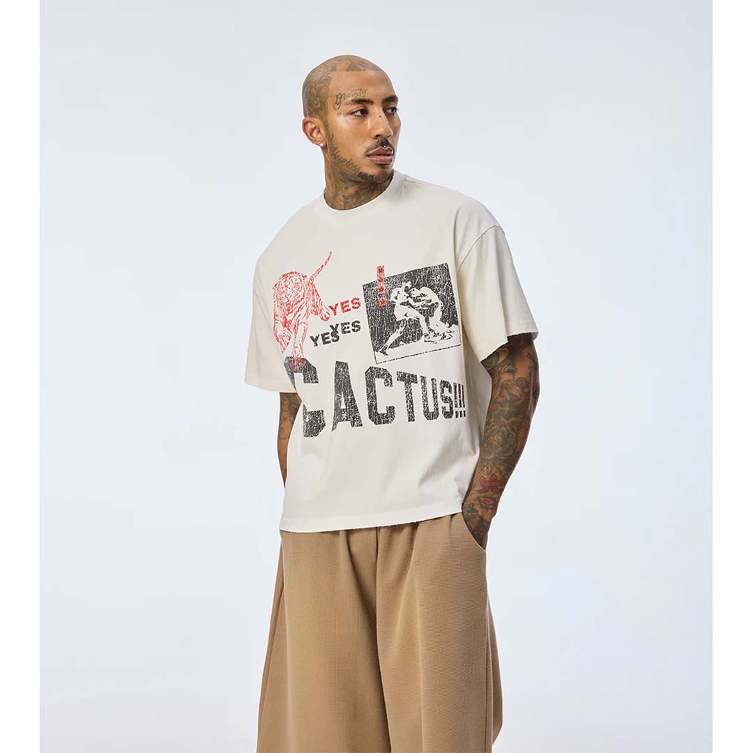 Cactus Valley Cactus Tee White by Cactus Valley - NWAHYPE No.1 for streetwear T-Shirts in USA