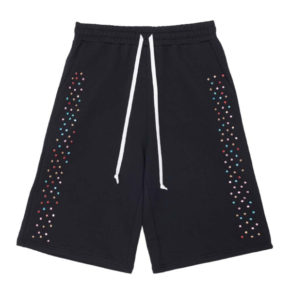 Cactus Valley Crystal Cactus Sweat Shorts Black by Cactus Valley - NWAHYPE No.1 for streetwear Shorts in USA