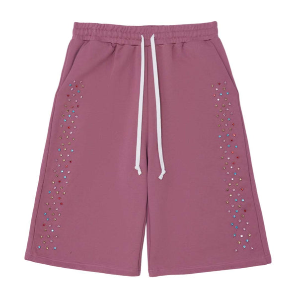 Cactus Valley Crystal Cactus Sweat Shorts Raspberry by Cactus Valley - NWAHYPE No.1 for streetwear Shorts in USA