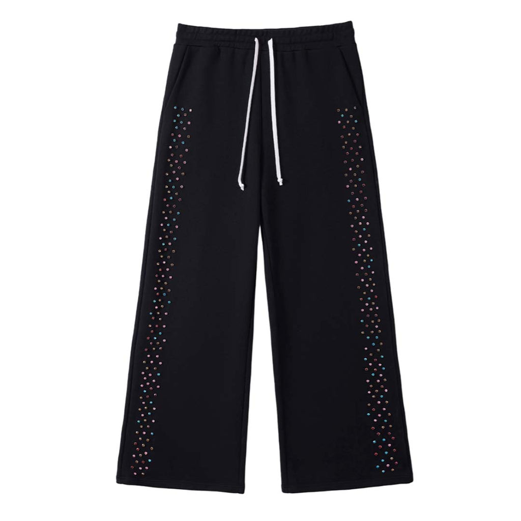 Cactus Valley Crystal Cactus Sweatpants Black by Cactus Valley - NWAHYPE No.1 for streetwear Pants in USA