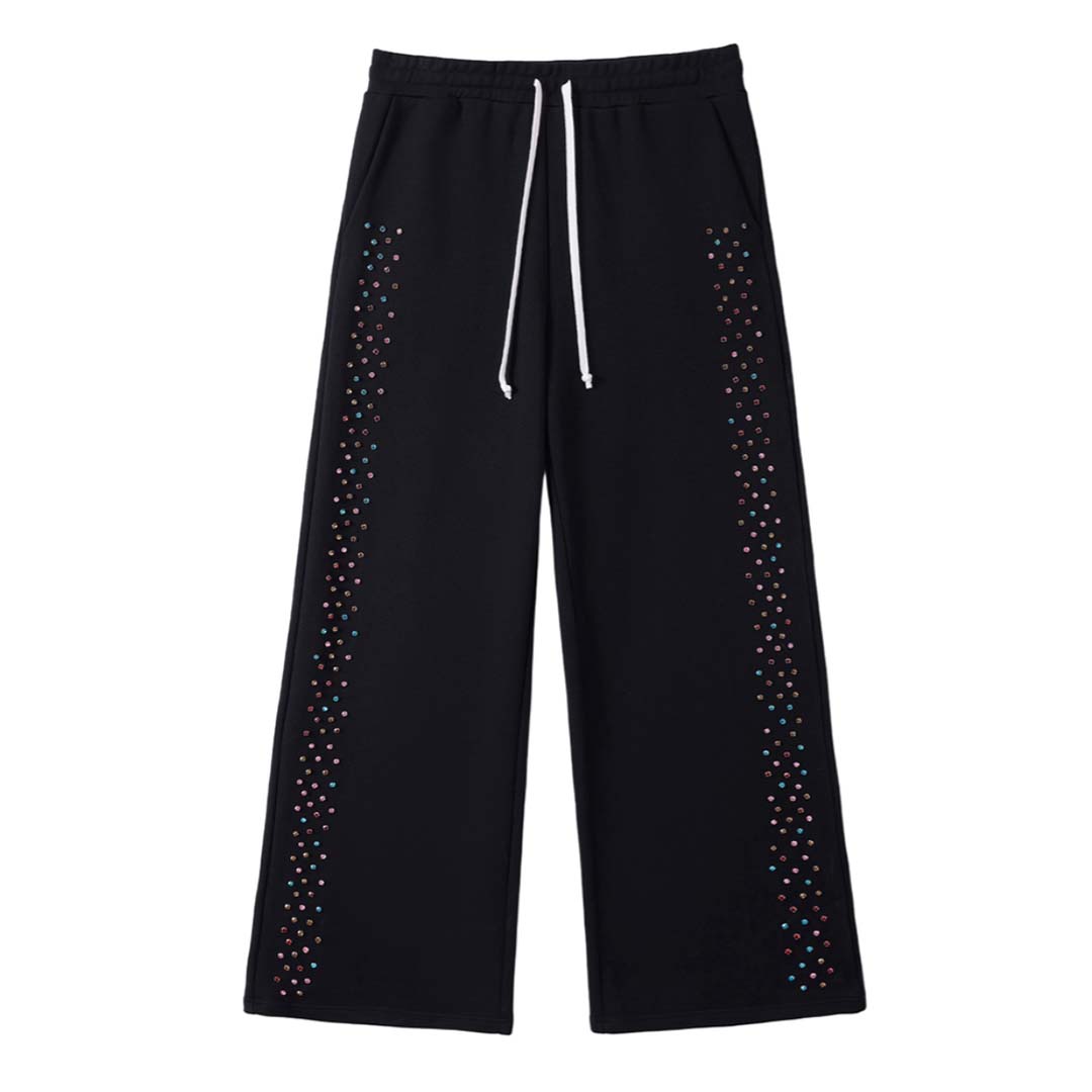 Cactus Valley Crystal Cactus Sweatpants Black by Cactus Valley - NWAHYPE No.1 for streetwear Pants in USA