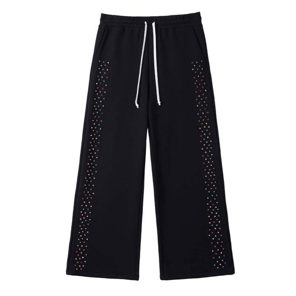 Cactus Valley Crystal Cactus Sweatpants Black by Cactus Valley - NWAHYPE No.1 for streetwear Pants in USA