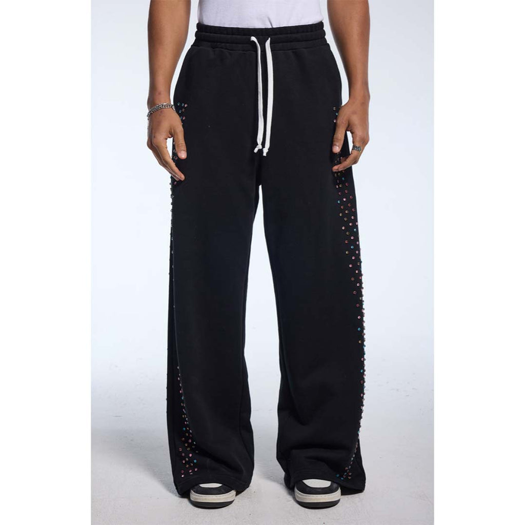Cactus Valley Crystal Cactus Sweatpants Black by Cactus Valley - NWAHYPE No.1 for streetwear Pants in USA