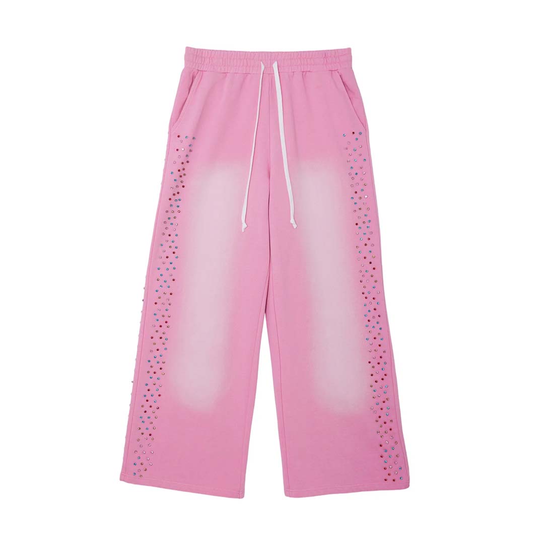 Cactus Valley Crystal Cactus Sweatpants Faded Pink by Cactus Valley - NWAHYPE No.1 for streetwear Pants in USA