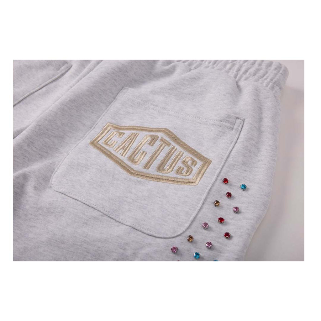 Cactus Valley Crystal Cactus Sweatpants Grey by Cactus Valley - NWAHYPE No.1 for streetwear Pants in USA