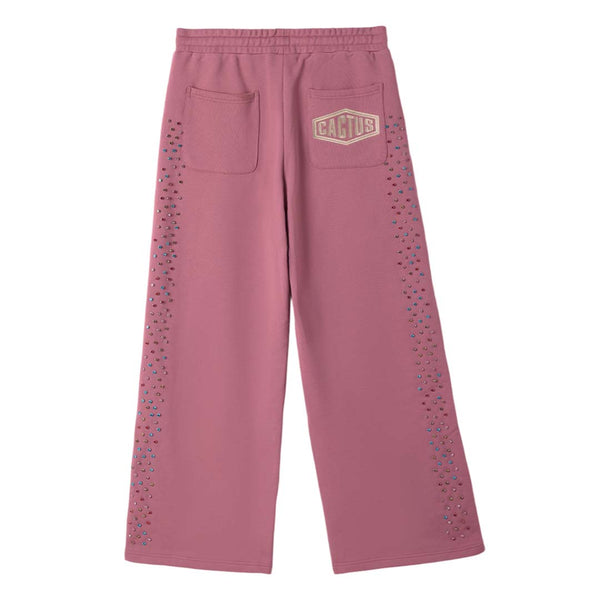 Cactus Valley Crystal Cactus Sweatpants Raspberry by Cactus Valley - NWAHYPE No.1 for streetwear Pants in USA